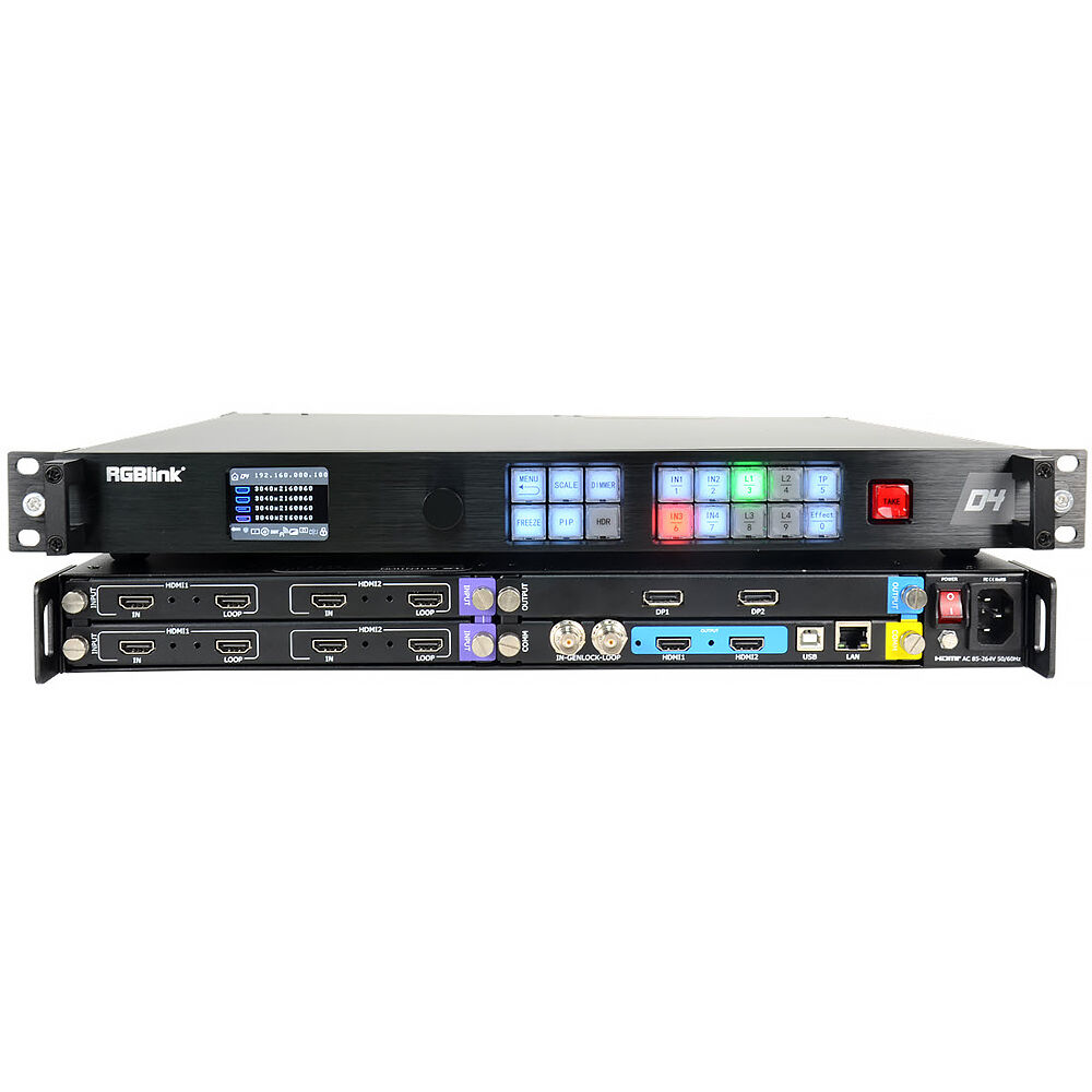 Módulo de Salida RGBlink Dual 12G-SDI para D4 - 4 Puertos 12G-SDI, Módulo Intercambiable en Caliente