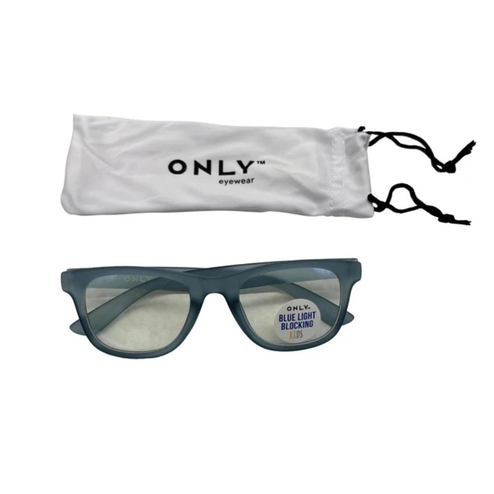 Montura de Lentes para niños con Bloqueo de Luz Azul - Azul