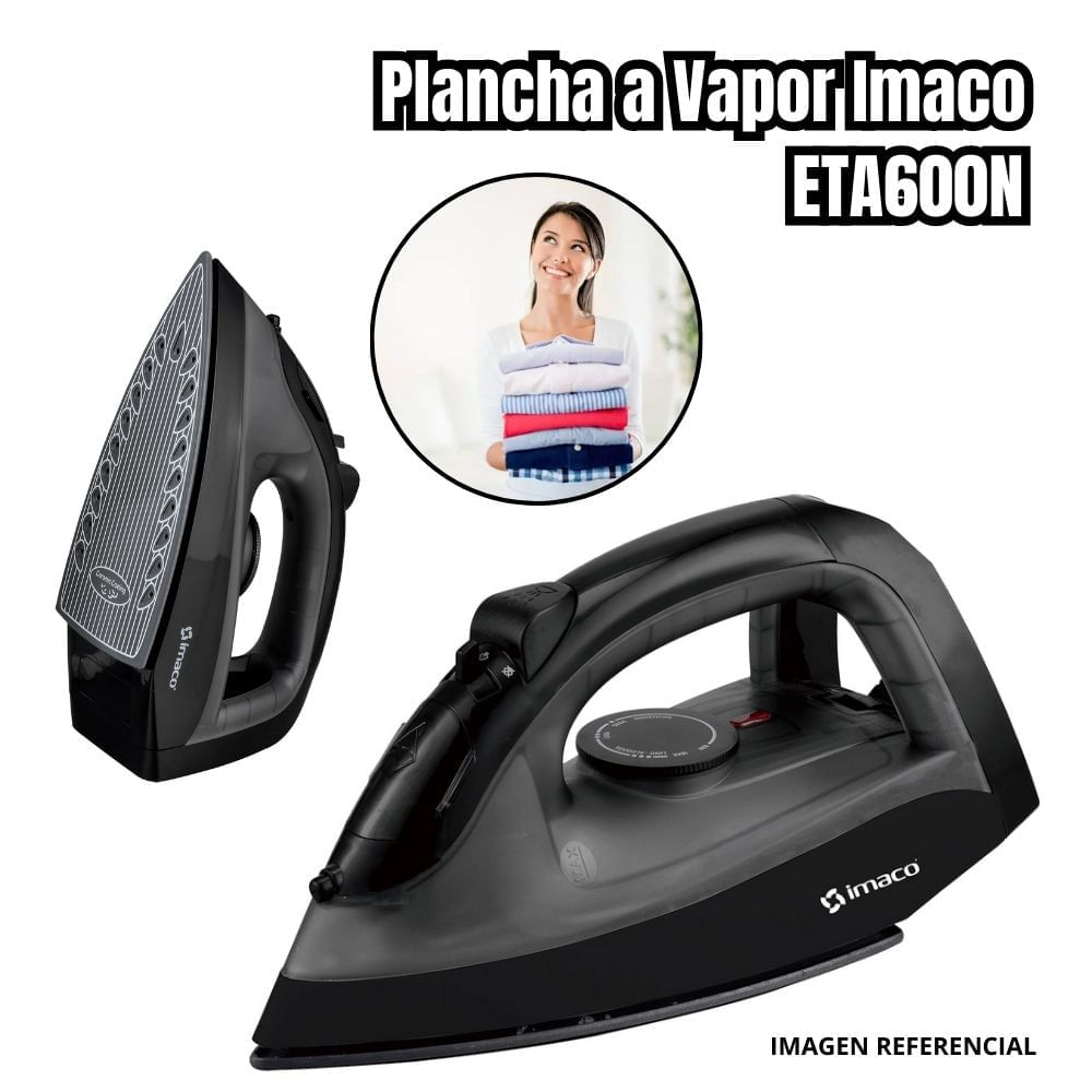 Plancha a Vapor Imaco Antiadherente - ETA600N