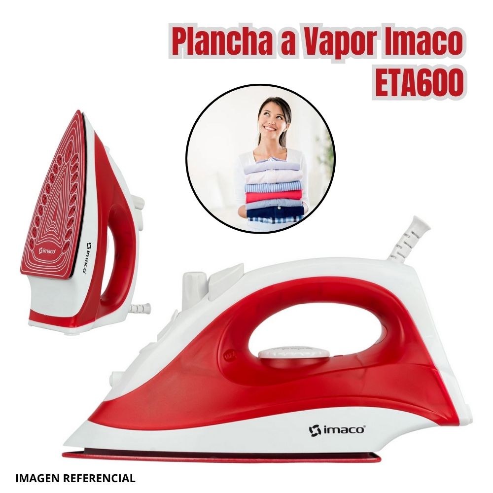 Plancha a Vapor Imaco Antiadherente - ETA600