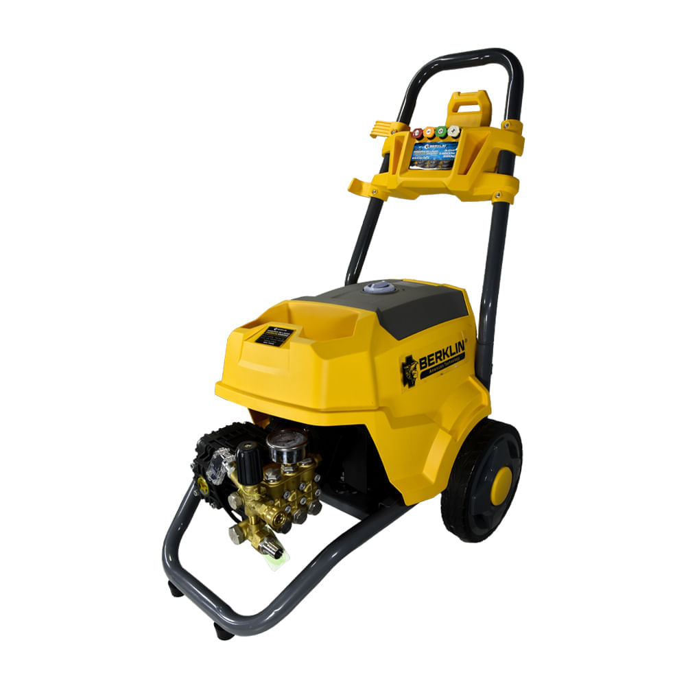 Hidrolavadora Berklin de Alta presión monofásica de 3.3HP - 1750 PSI