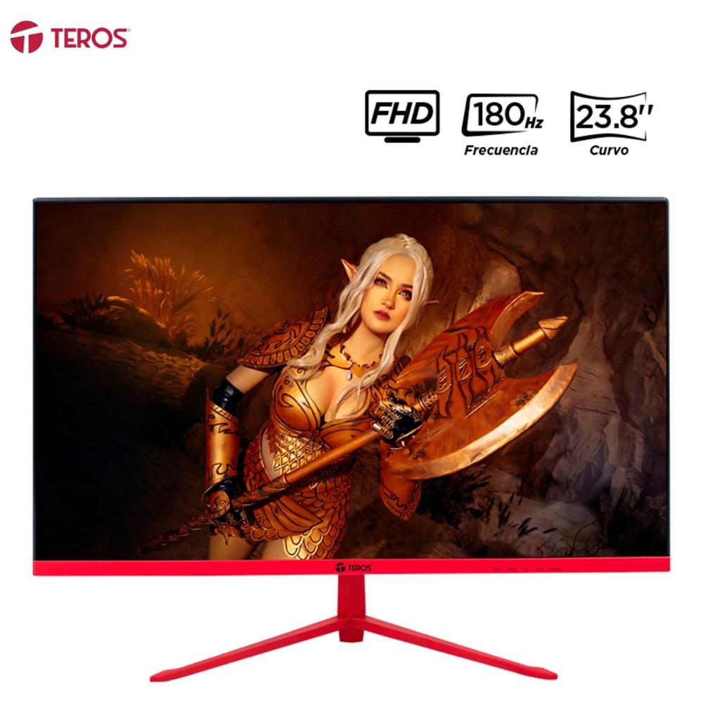 Monitor curvo TEROS TE-2473G, 23.8"" FHD VA, HDMI, DP