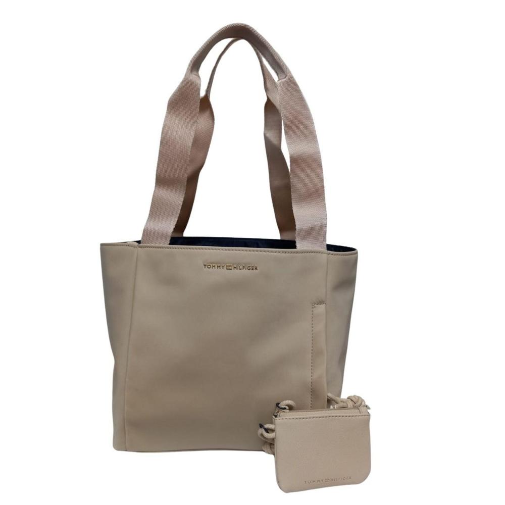 Cartera Crossbody TOMMY HILFIGER con Monedero - Beige