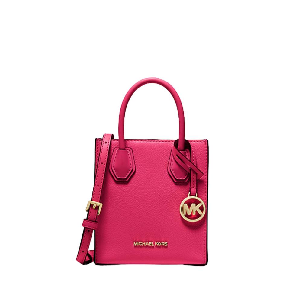 Cartera Crossbody MICHAEL KORS de Cuero Mercer XS - Rosa