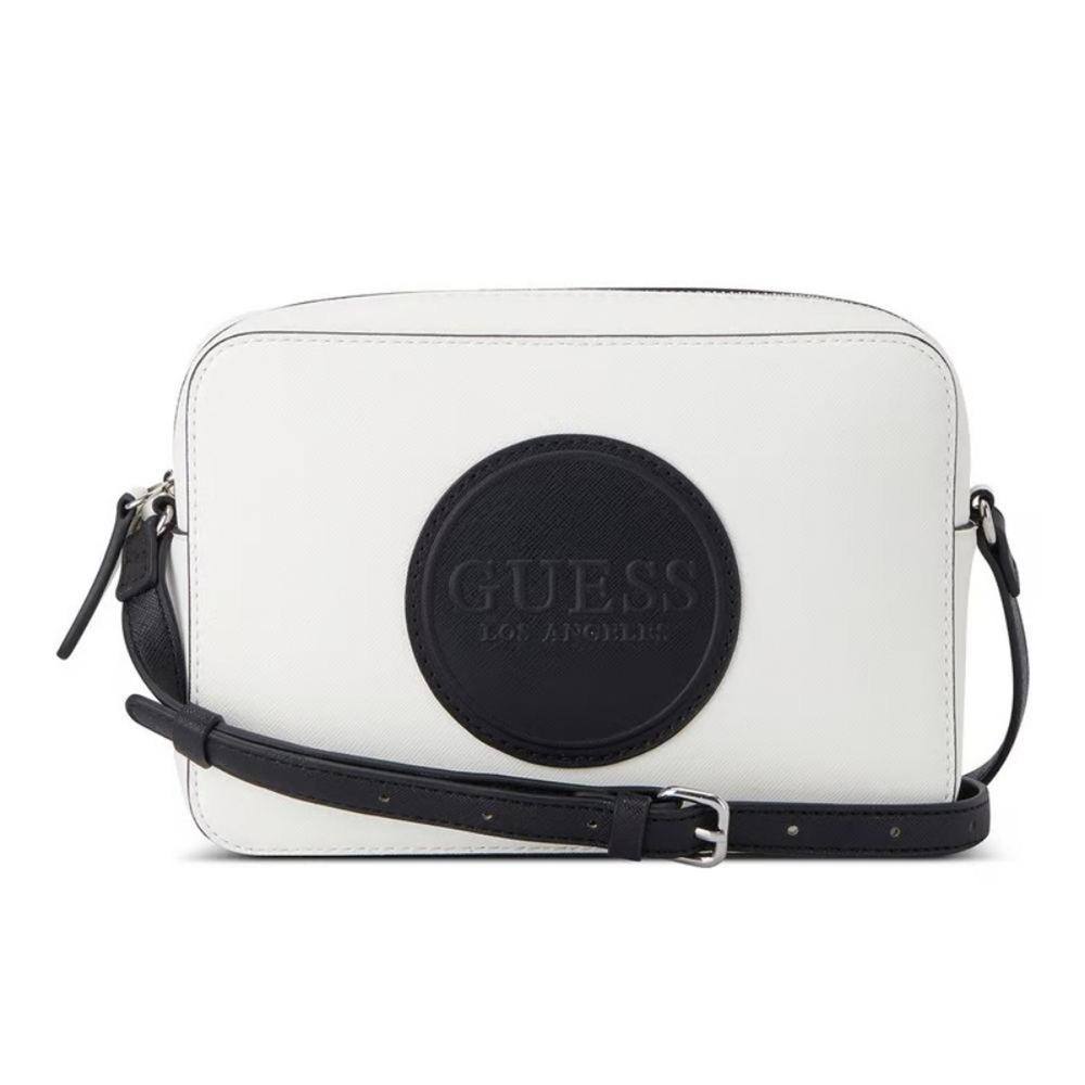 Cartera Crossbody GUESS Rothenberg - Blanco