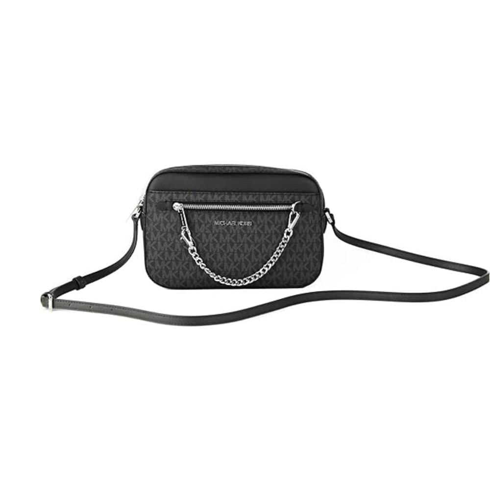 Cartera Crossbody MICHAEL KORS Jet Set Monogram - Negro