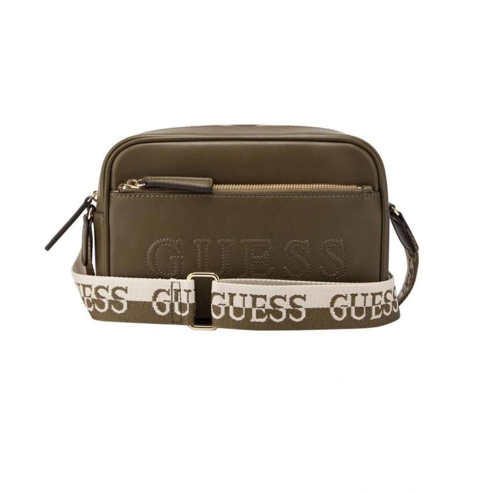 Cartera Crossbody GUESS Nemy - Olive