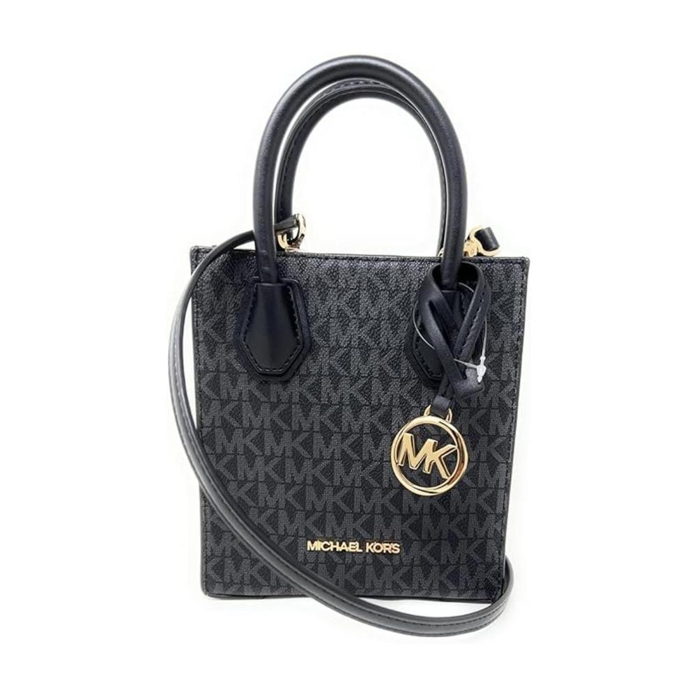 Cartera Crossbody MICHAEL KORS de Cuero Mercer XS - Negro