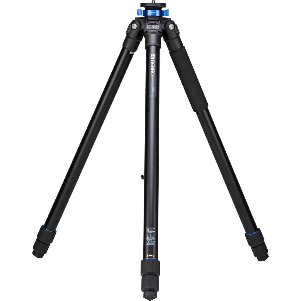 Trípode de Aluminio Benro TMA47AXL Extra Largo Serie 4 Mach3 - Capacidad de Carga 44.1 lb, Altura Má