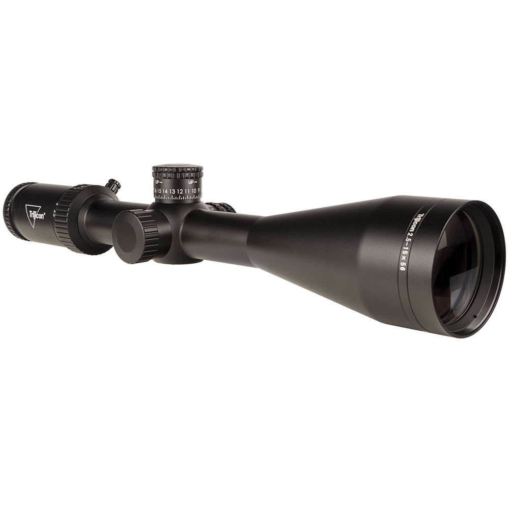 Trijicon 2.5-15x56 Credo HX Riflescope (Retícula Punto Central ROJO) - Óptimo para Uso a Larga Dista