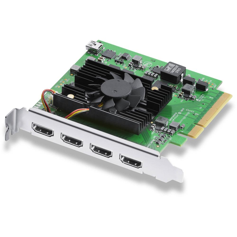 Tarjeta de Captura Blackmagic Design DeckLink Quad HDMI Graba