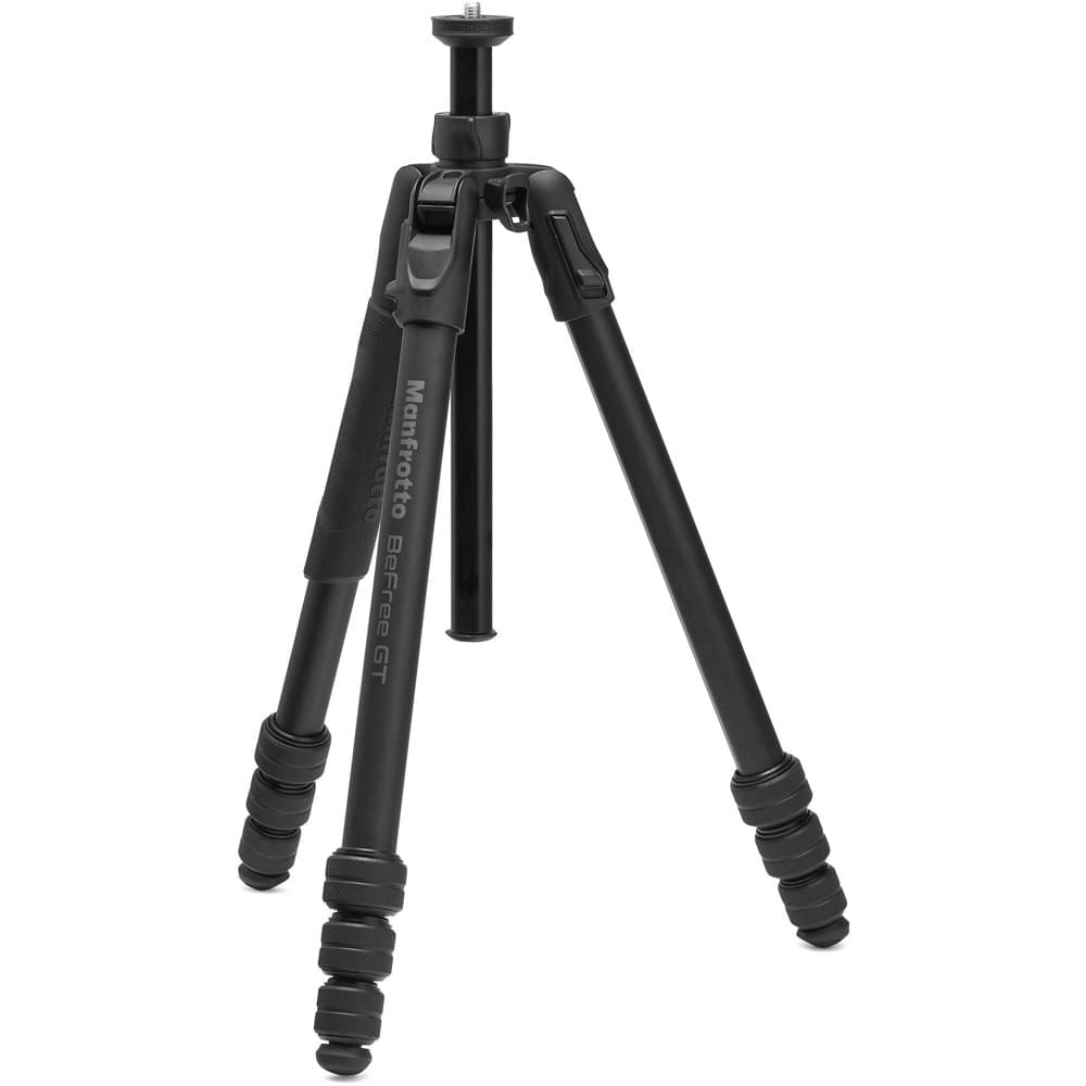 Trípode de Viaje Manfrotto Befree GT PRO de Aluminio - Capacidad de Carga 26.5 lb, Altura de Trabajo