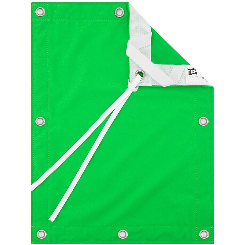 TRP WORLDWIDE Pantalla de Polipropileno Verde Óptico (8 x 8') - Acabado ...