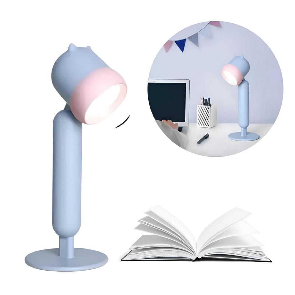 Lámpara Recargable Táctil Para Niños Celeste 522CL05