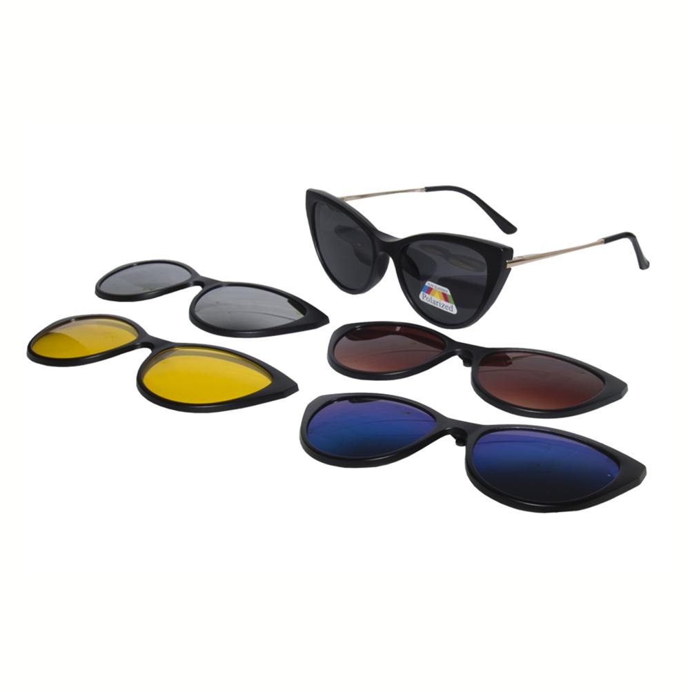 Lentes De Sol Unisex 5Cambios 2353A Suntime  1028297