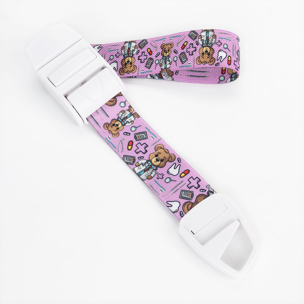 Torniquete De Tela De Nylon Diseño Ositos Médicos