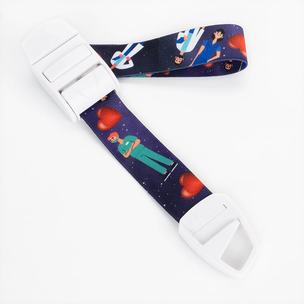 Torniquete De Tela De Nylon Diseño Enfermero En Galaxia