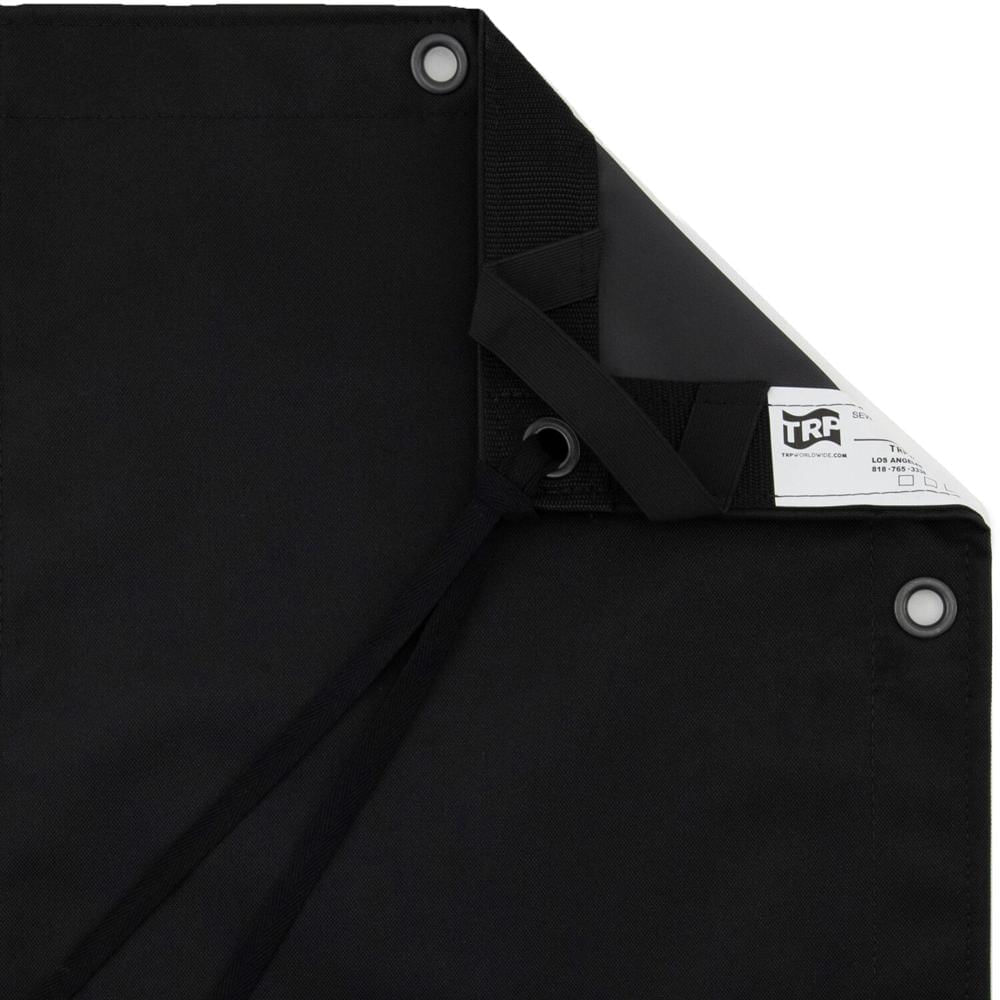 TRP WORLDWIDE UB1220 Opaque Water-Resistant Fabric (Black, 12 x 20')