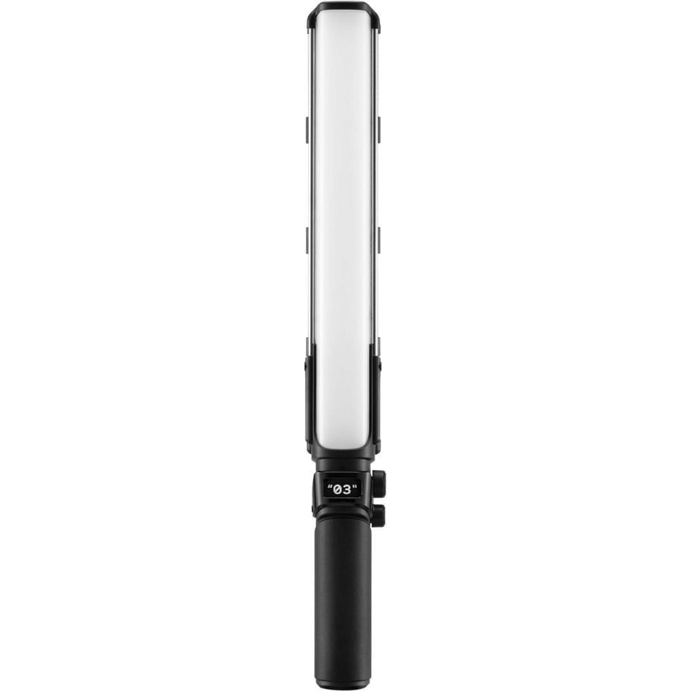 Zhiyun FIVERAY V60 Varilla LED Bi-Color (1.4', Negro, Kit Combo) - Luz con Barndoor, Difusor y Rejil