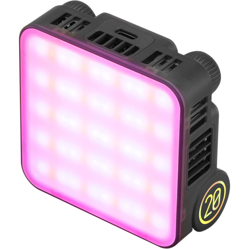 Zhiyun FIVERAY M20C Luz LED RGB para Producción de Video y Vlogging - 529 Lux, Control de Color RGB,
