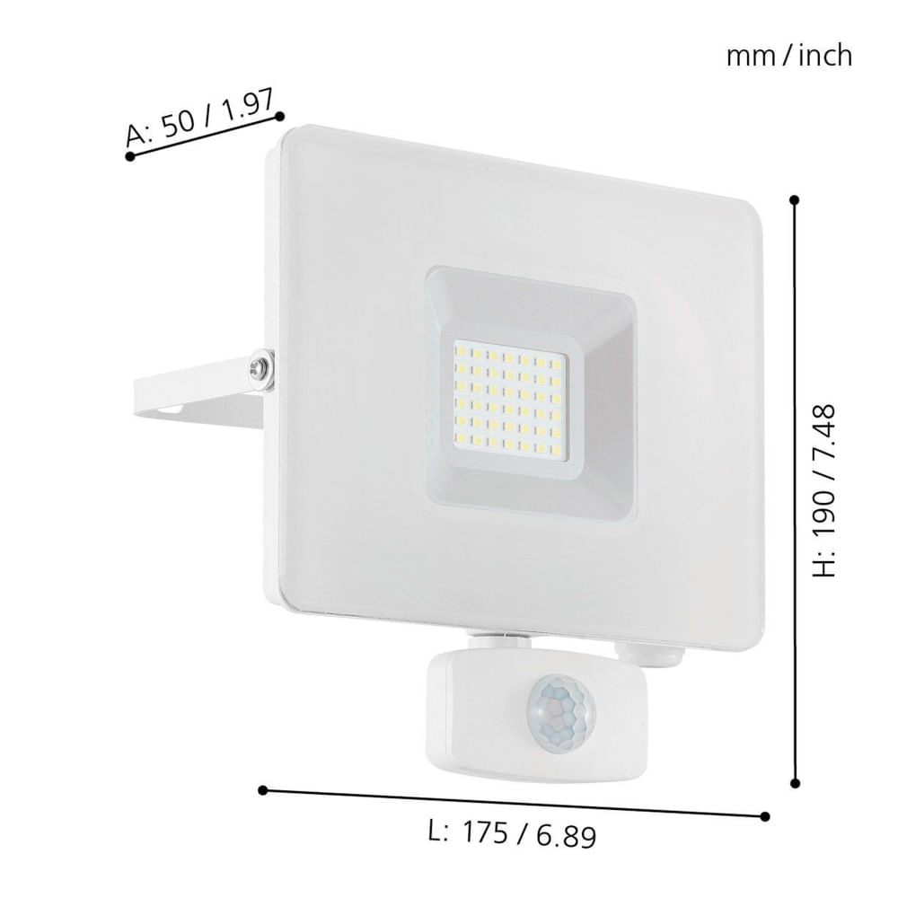 Lámpara Aplique Eglo Faedo 3 Led
