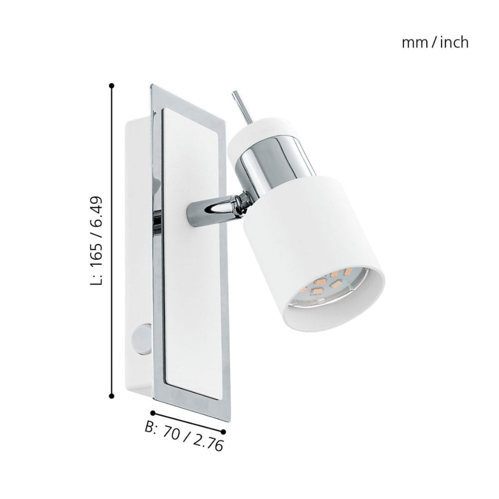 Aplique Eglo Davida 1X5W 1X400Lm