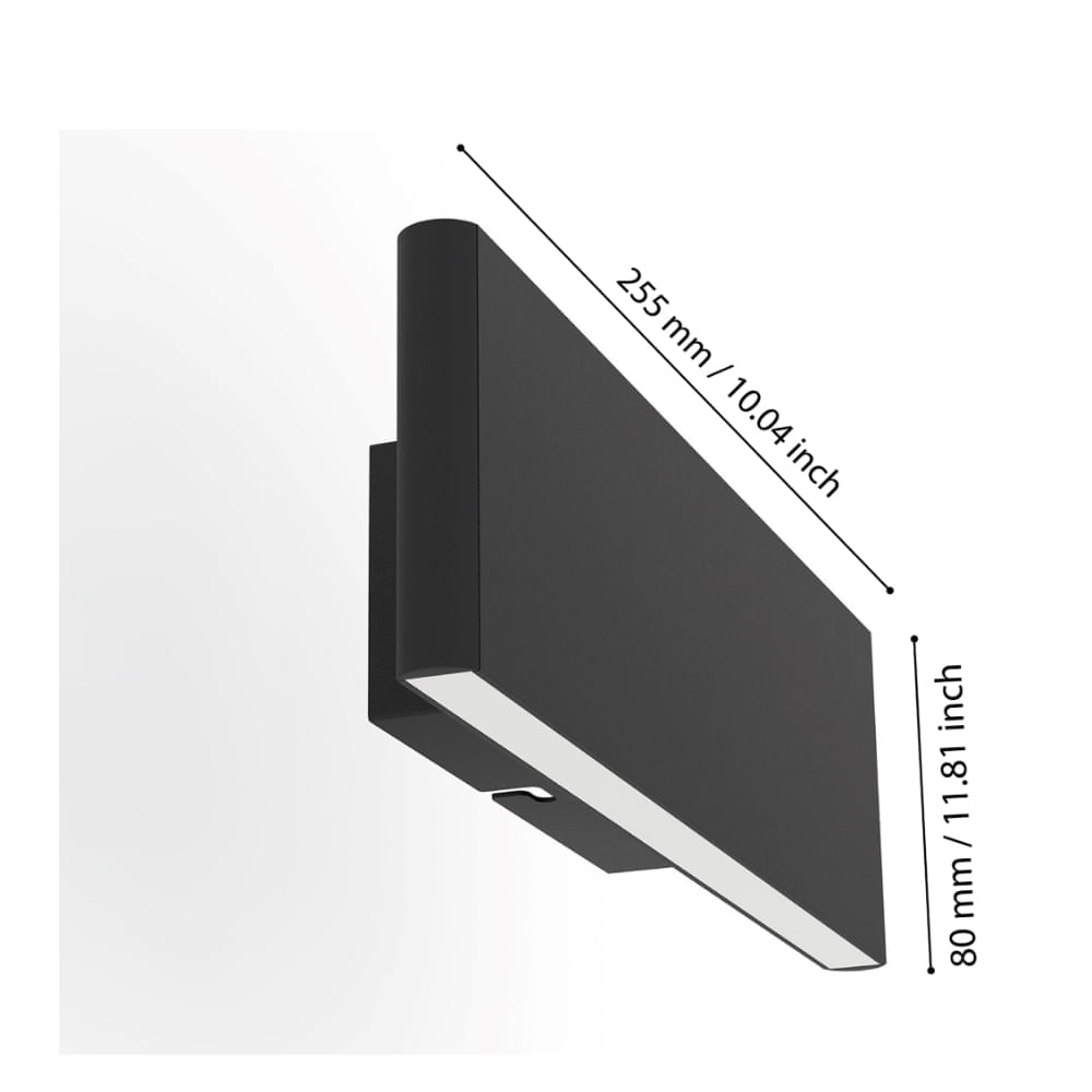 Lámpara Pared Eglo Climene 2X4.2W