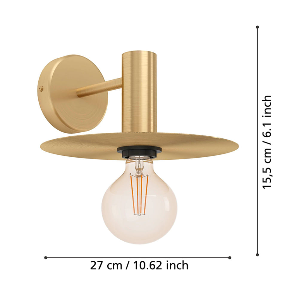 Lámpara Pared Eglo Escandell 1X40W
