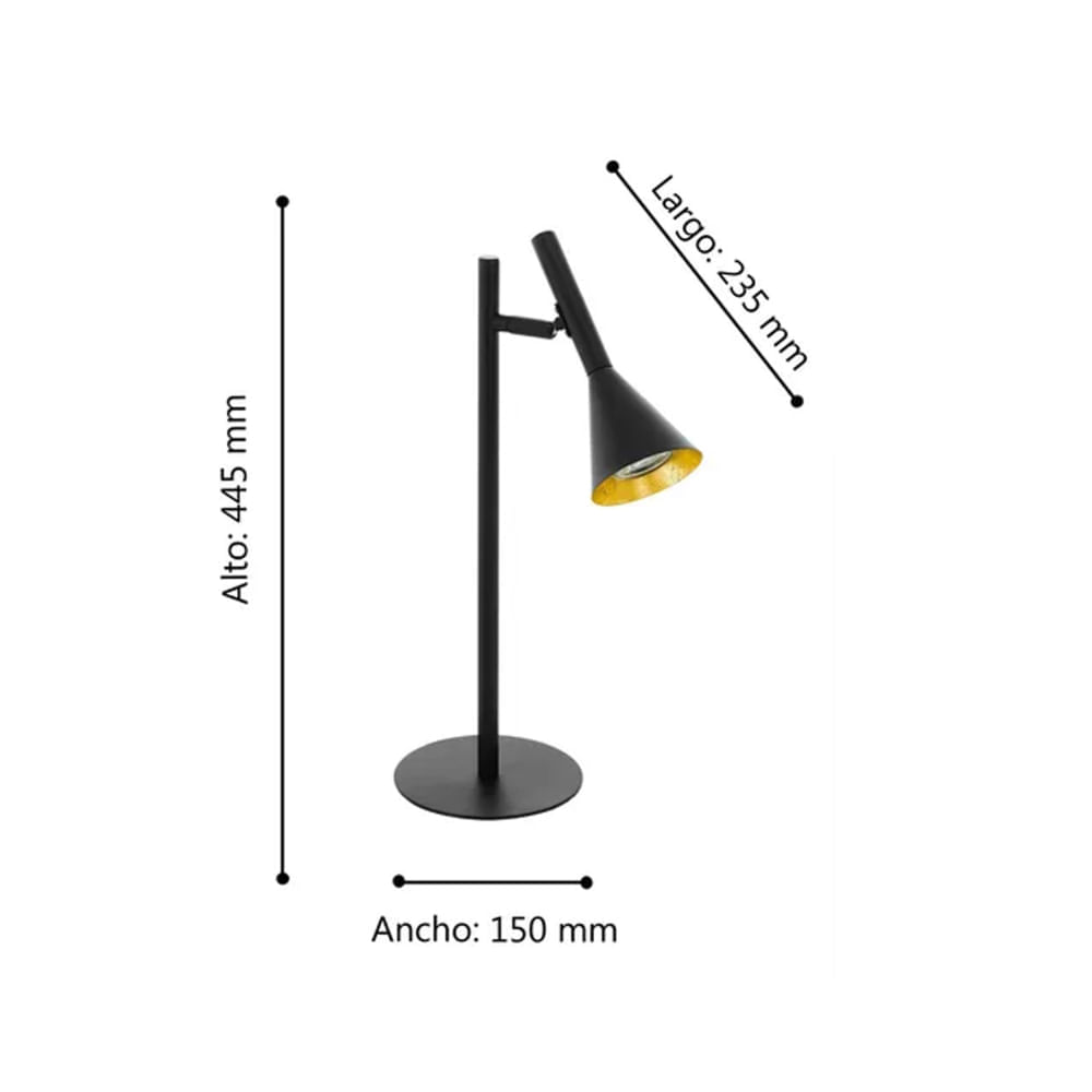 Lámpara De Mesa Eglo Cortaderas