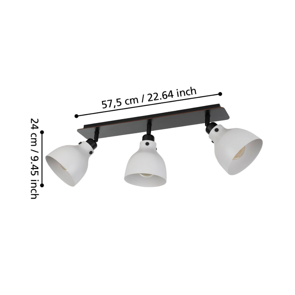 Spot Eglo Matlock 3X40W