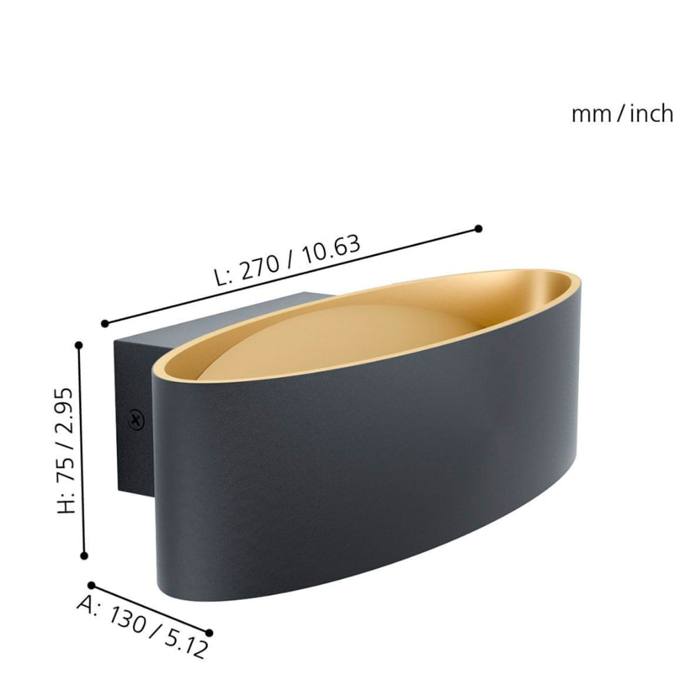 Aplique Eglo Maccacari 10W