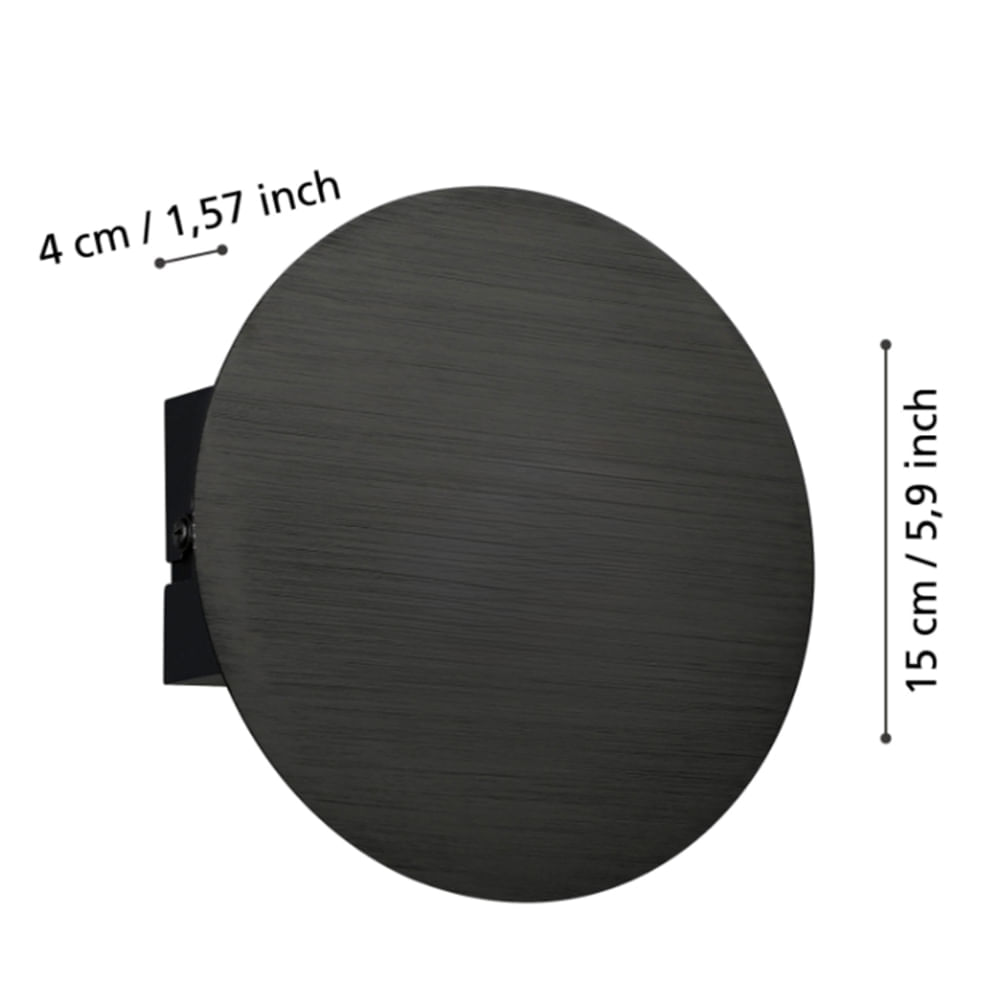 Lámpara Pared Eglo Talamello D150