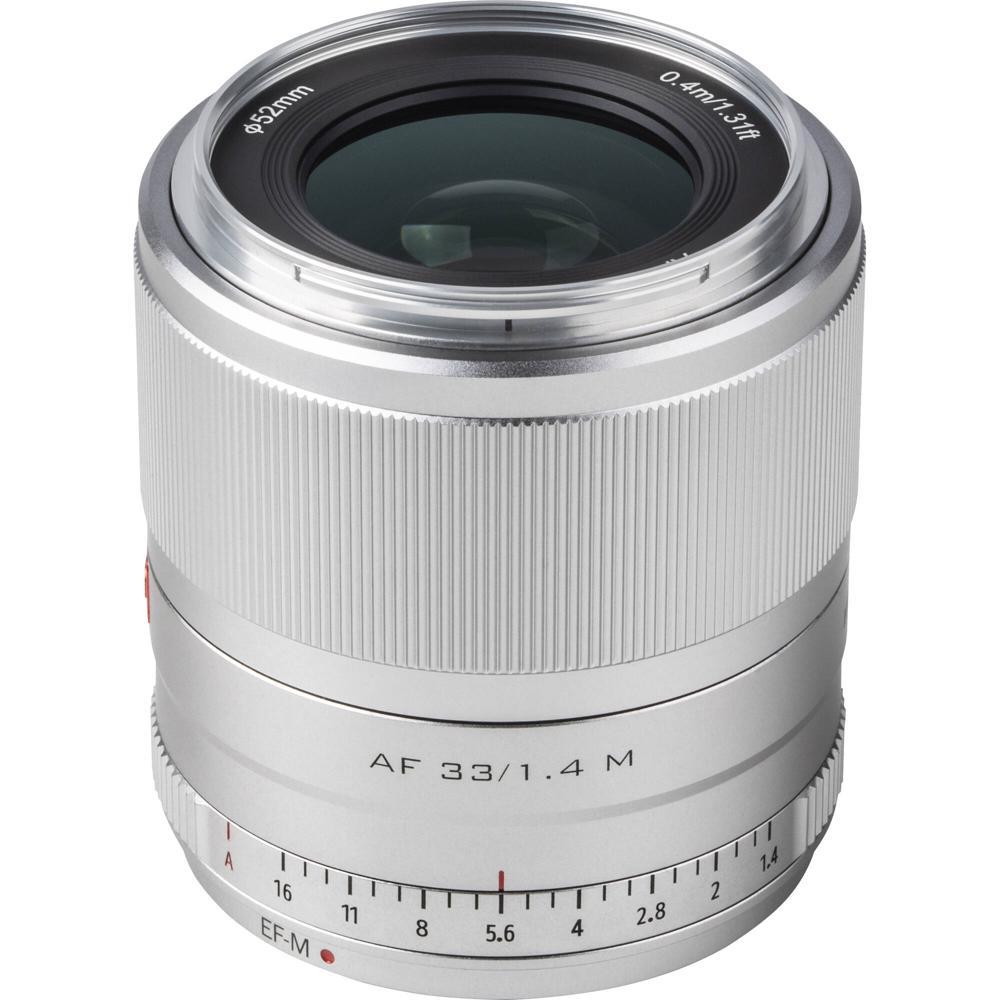 Viltrox AF 33mm F1.4 M Gümüş Lens Canon EF-M Mount Fotoğraf Makinesi ve