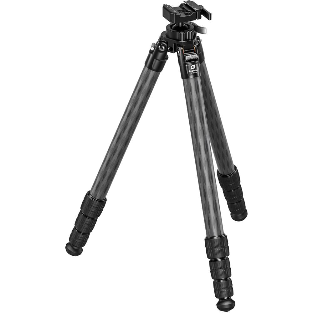 Trípode de Fibra de Carbono Leofoto ST-324CX con Cabezal de Bola de Control por Palanca Integrado