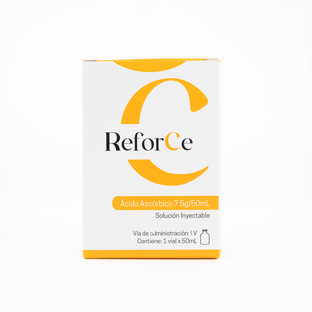 Vitamina C Reforce 7.5 Gr 50 ML Solución Inyectable