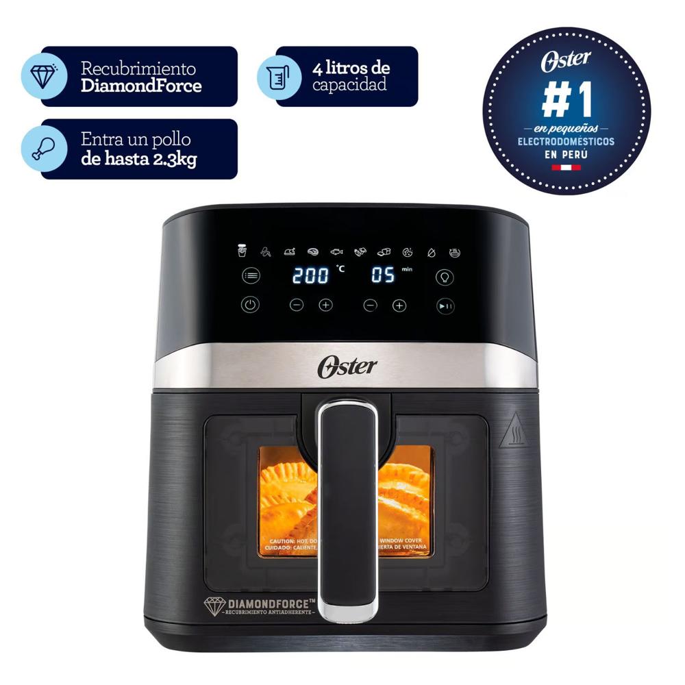 Freidora de Aire OSTER 4L Digital Diamondforce CKSTAF40WDDF