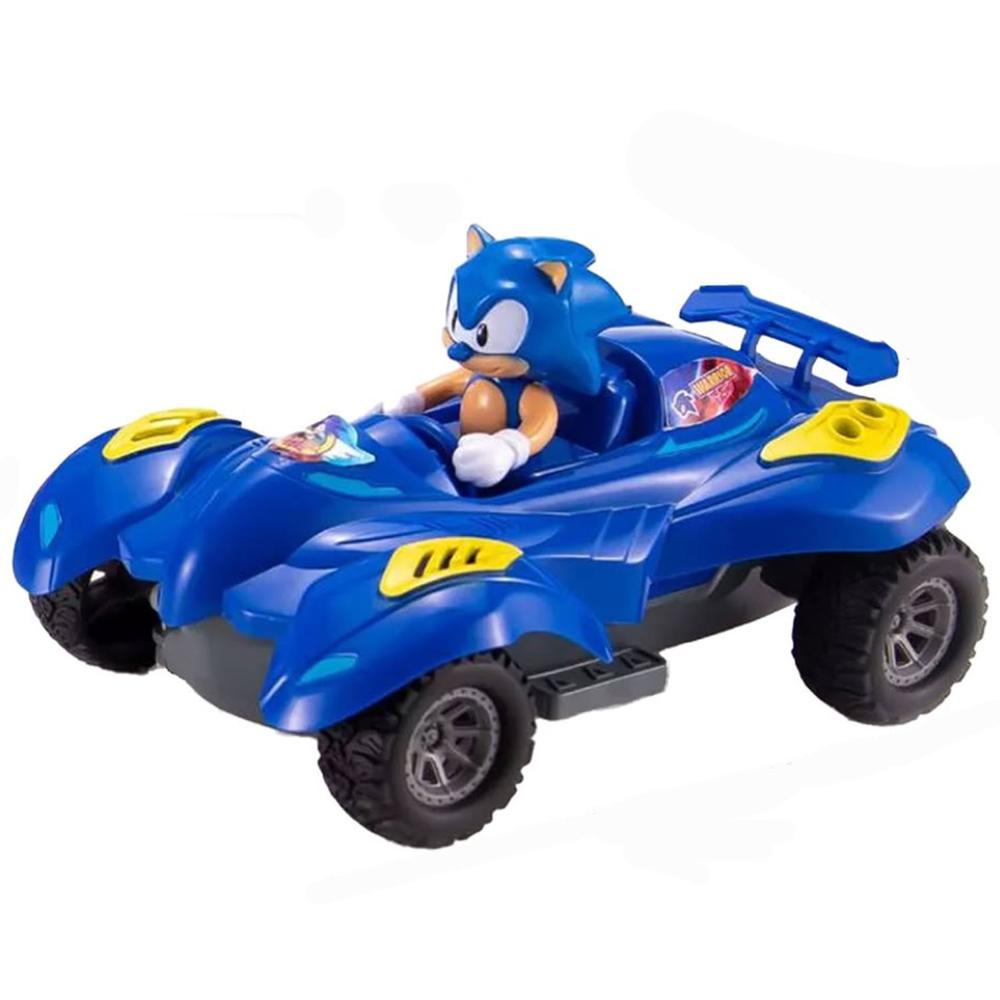 Carro A Control Remoto Sonic The Hedgehog Azul Oechsle