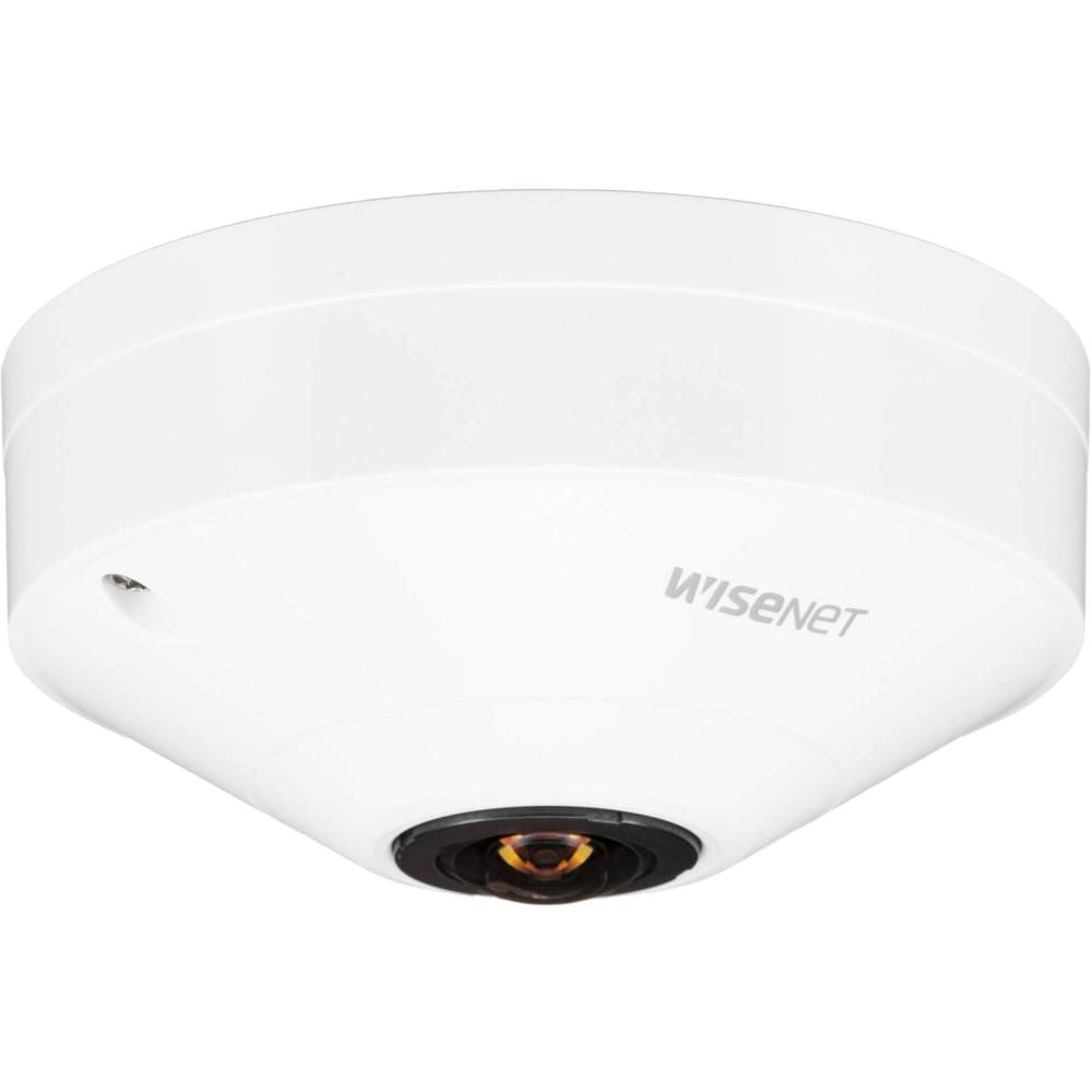 Cámara de Red Fisheye Dome Hanwha Vision WiseNet Q Series QNF-8010 6MP - Resolución 2048 x 2048 a 30