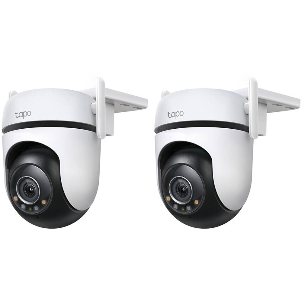 Cámara de Seguridad TP-Link Tapo C520WS 4MP para Exterior con Visión Nocturna y Reflectores (Paquete
