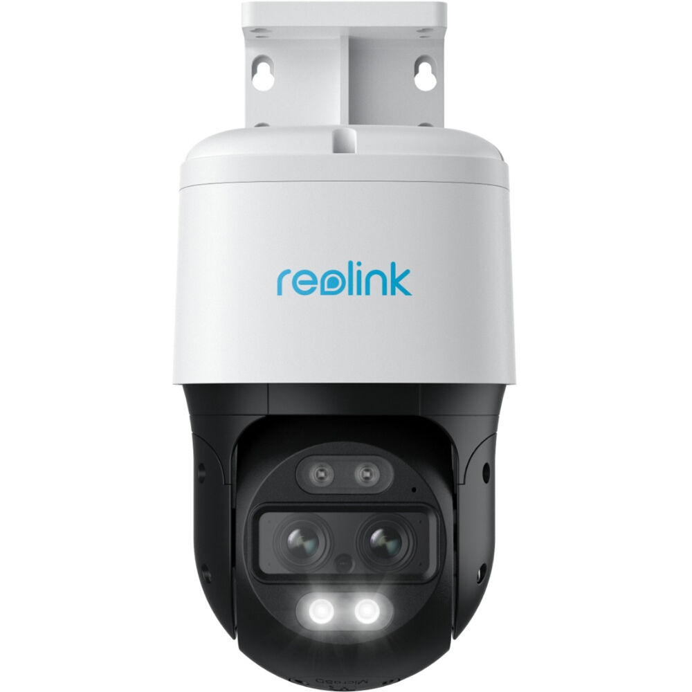 Cámara de Seguridad Reolink TrackMix PoE 4K UHD para Exterior con Visión Nocturna y Reflectores, Len