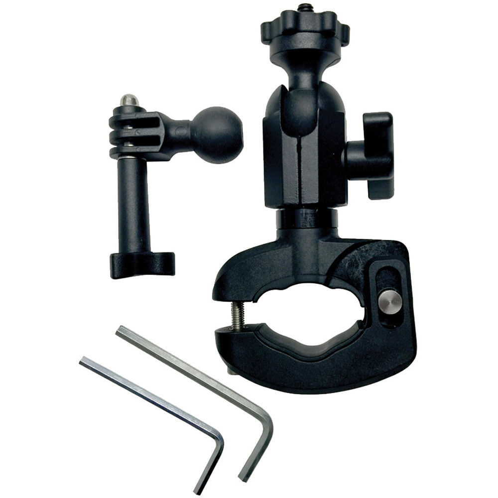 Soporte para Manillar de Cámara de Acción PANAVISE BarGrip - Montajes Intercambiables 1/4""-20 y 3 Pu