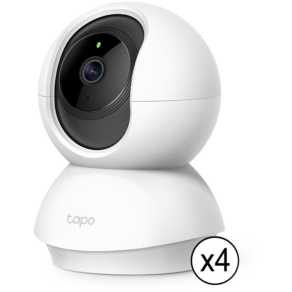 Cámara de Seguridad TP-Link Tapo C210 3MP con Visión Nocturna (Paquete de 4) - Resolución 2304 x 129