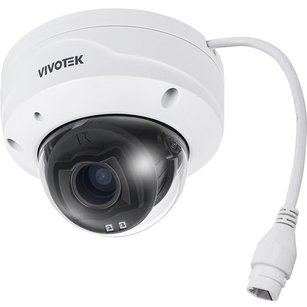 Cámara Domo de Red Vivotek FD9383-HTV 5MP para Exterior con Visión Nocturna y Lente Varifocal Motori