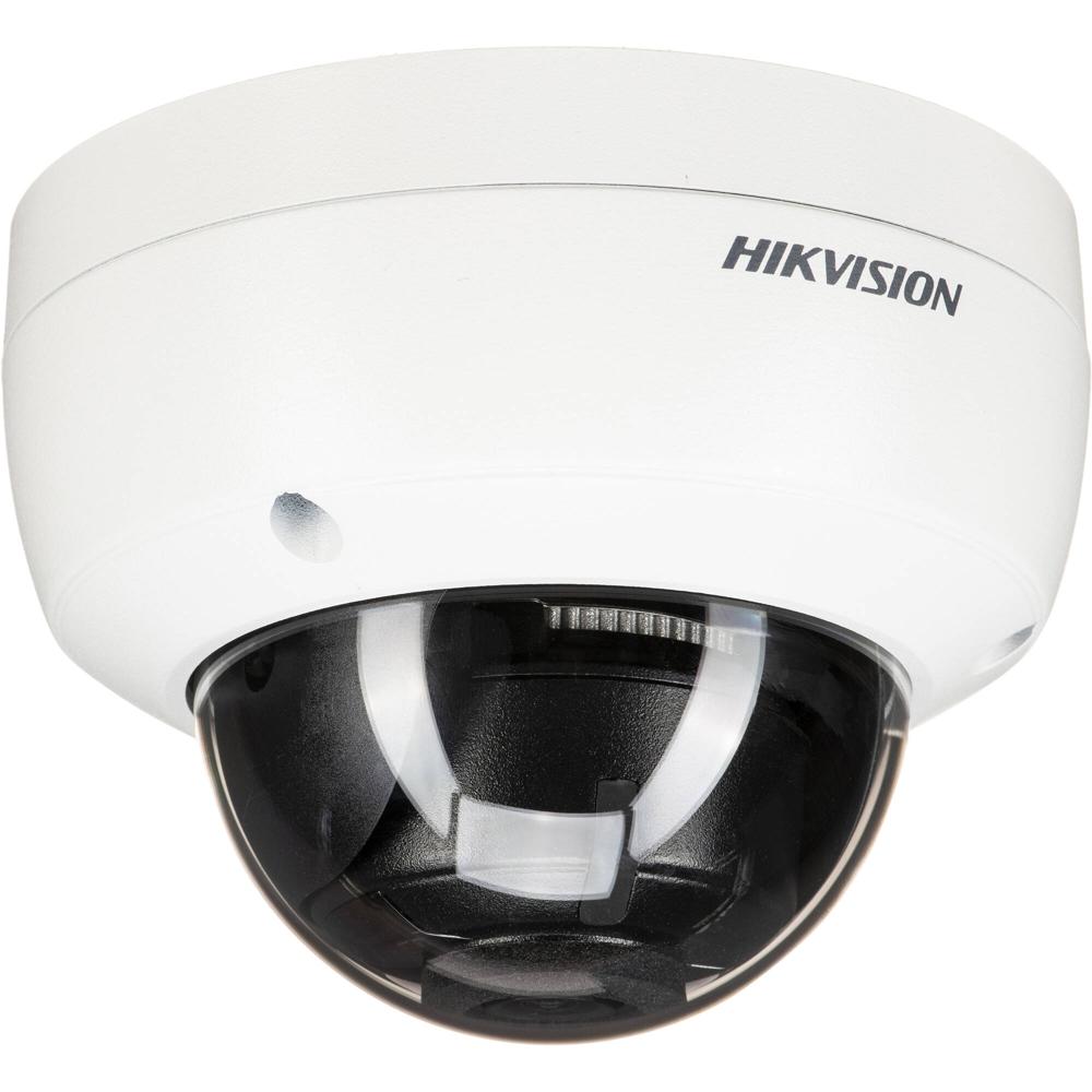 Cámara Domo de Red Exterior Hikvision AcuSense PCI-D18F2S 8MP con Visión Nocturna, Lente de 2.8mm, A