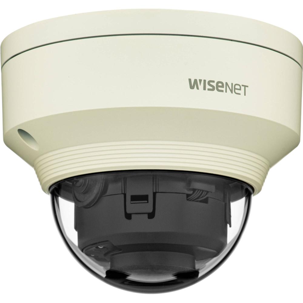 Cámara Domo de Red Exterior Hanwha Vision WiseNet X Series 5MP Resistente a Vandalismo con Visión No