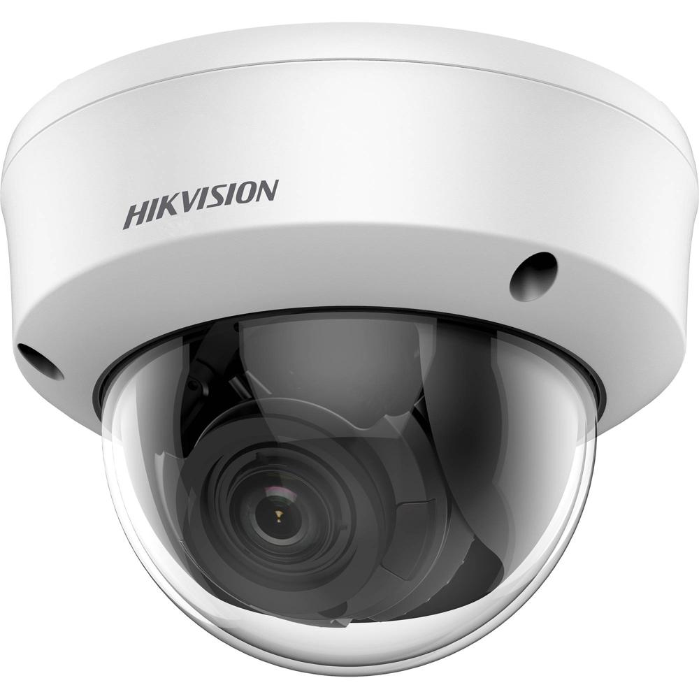 Cámara Domo Analógica HD Exterior Hikvision ECT-D32V2 TurboHD 2MP con Visión Nocturna y Lente Varifo