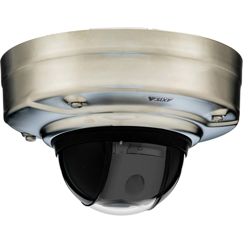 Cámara Domo de Red Exterior Axis Communications Q3538-SLVE 4K UHD con Visión Nocturna, Calefacción y