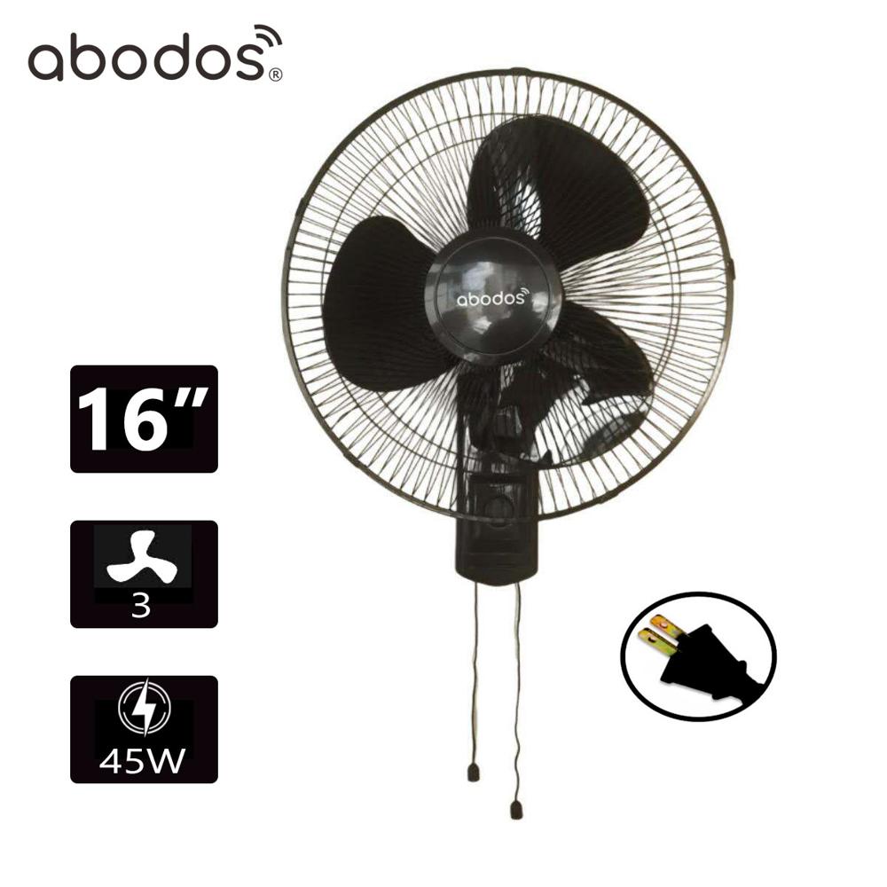 Ventilador de Pared 16"" ABODOS BGN-164501 3 Aspas