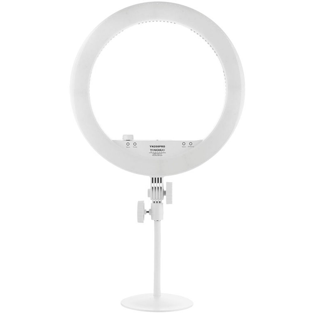 Yongnuo YN208 Pro 3200-5500K Luz de Anillo LED (15"") - 288 LEDs, Control Remoto Inalámbrico, Soporte