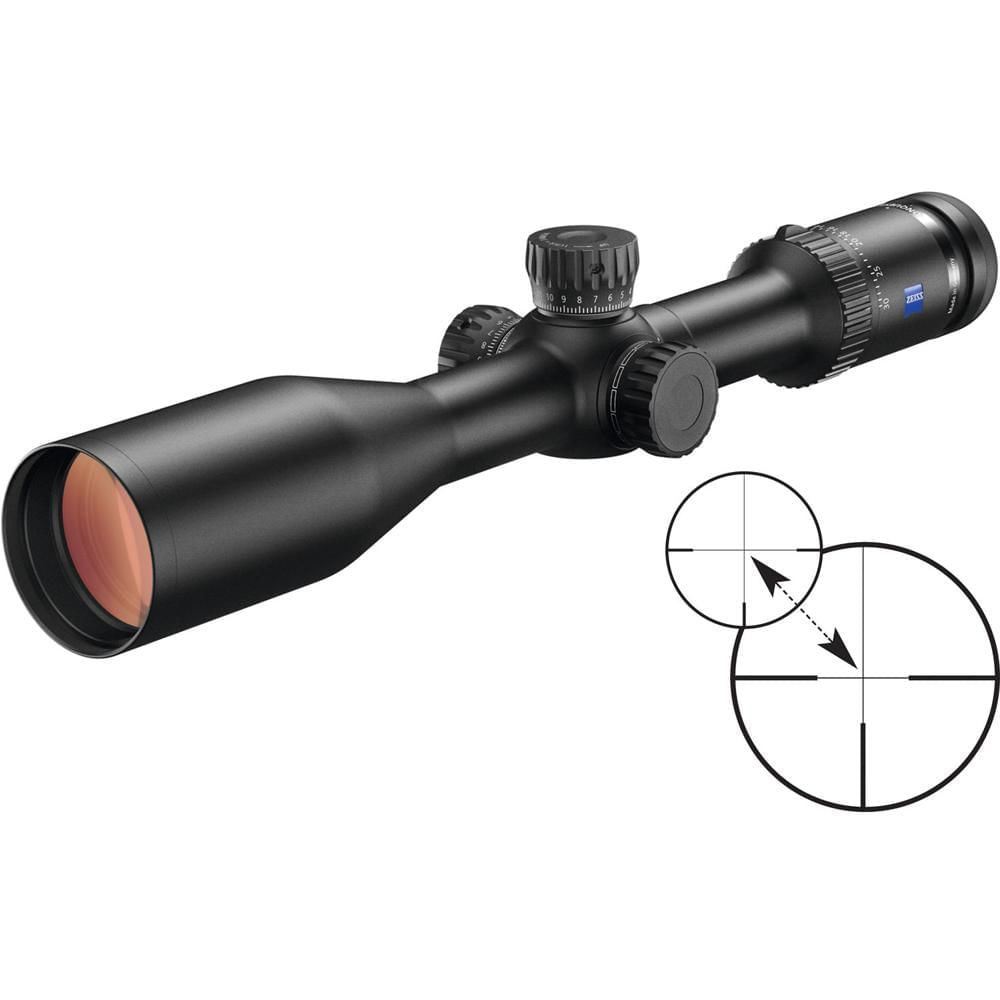 ZEISS 5-30x50 Conquest V6 Riflescope - Retículo 6, 2ª FP, 30mm, Corrección de Punto de Impacto 1/4 M